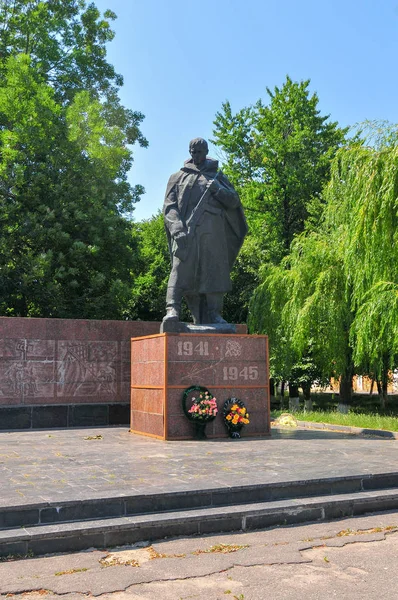 WWII Memorial - Shargorod, Ukraine — Stock Photo, Image