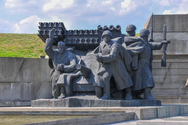 Anıtlar için büyük Vatanseverlik Savaşı - Kiev, Ukrayna — Stok fotoğraf