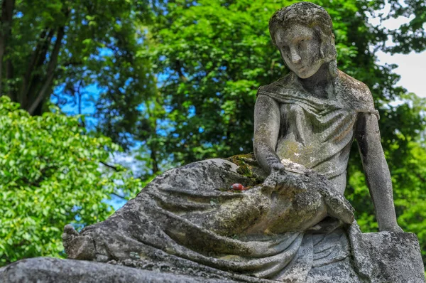 Lychakiv Cemetery - Lviv, Ukraine — Stock Photo, Image