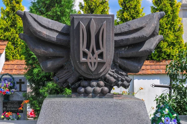 Lychakiv Cemitério - Lviv, Ucrânia — Fotografia de Stock