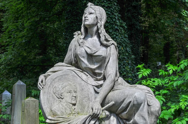 Lychakiv Cemetery - Lviv, Ukraine — Stock Photo, Image