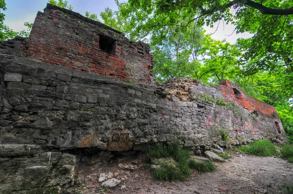 Castillo de Lviv Ruinas de colina — Foto de Stock