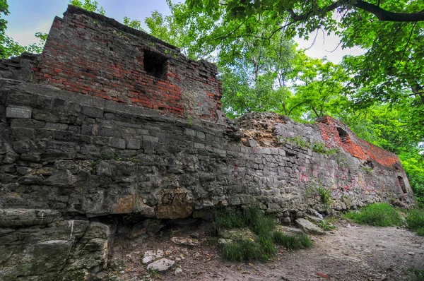 Burgruine Lwiw — Stockfoto