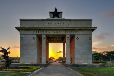 Bağımsızlık arch, accra, Gana