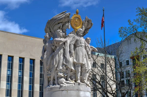 Estátua de Meade - Washington, DC — Fotografia de Stock