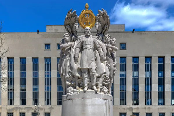 Meade standbeeld - Washington, Dc — Stockfoto