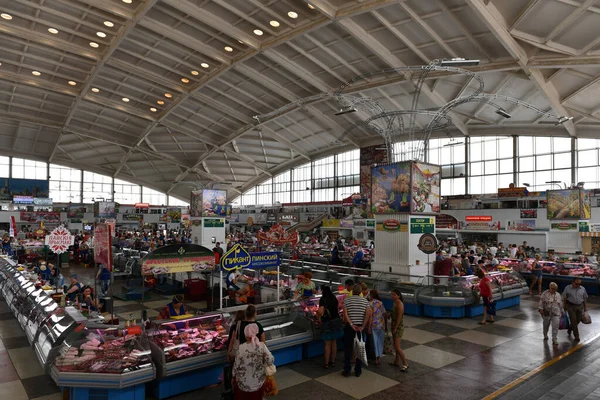 Mercado de Komarovsky - Minsk, Bielorrússia — Fotografia de Stock