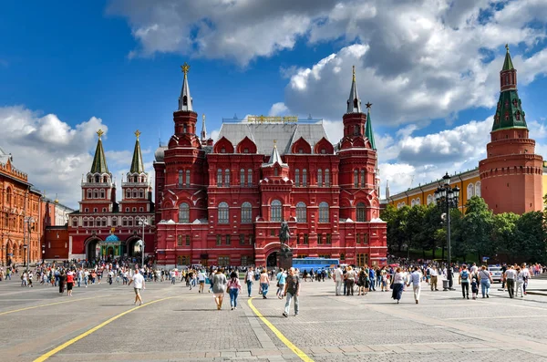 Staatliches Historisches Museum - Moskau, Russland — Stockfoto