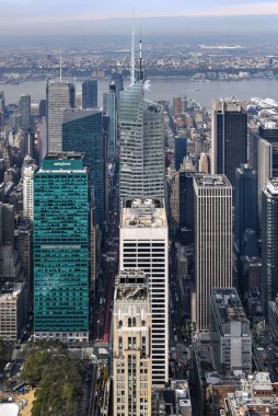 New York şehrinin silüeti