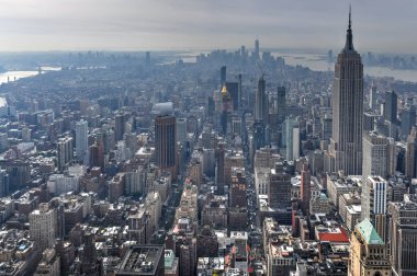 New York şehrinin silüeti