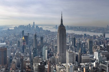 New York şehrinin silüeti