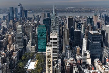 New York şehrinin silüeti