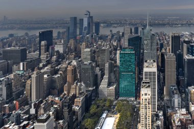 New York şehrinin silüeti