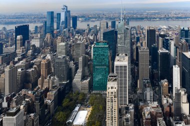New York şehrinin silüeti