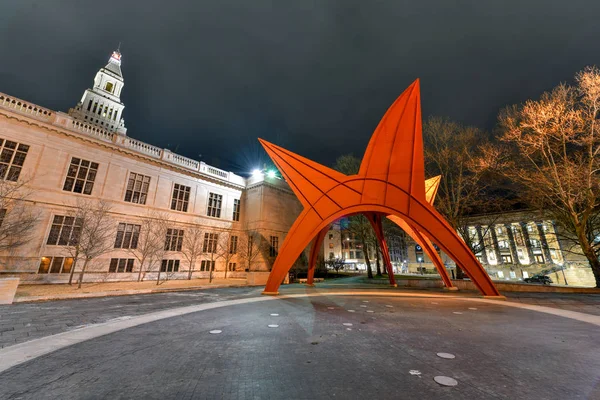 Calder Stegosaurus - Hartford, Connecticut — Zdjęcie stockowe