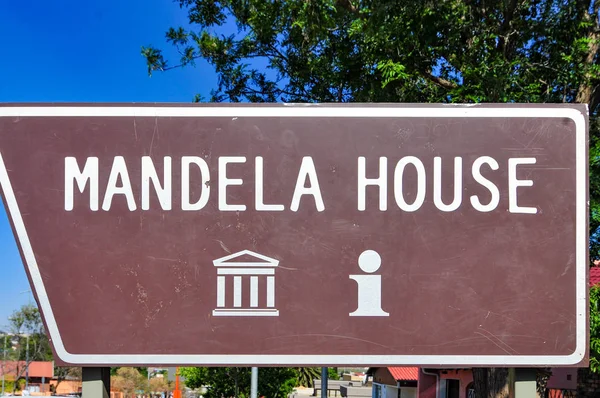 曼德拉之家- -南非约翰内斯堡 — 图库照片