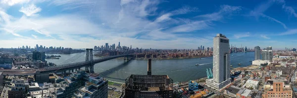 Brooklyn New York Février 2020 Ancienne Usine Sucre Domino Vue — Photo