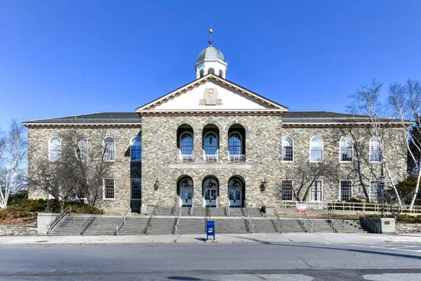 Post Office Poughkeepsie Nova York Localizado Cruzamento Das Ruas Market — Fotografia de Stock