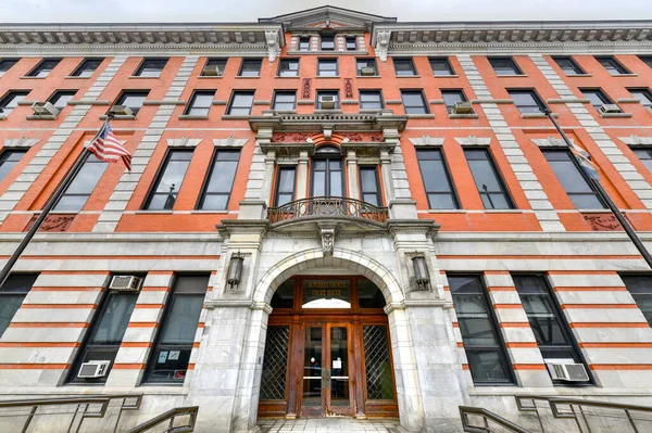 Esterno Della Storica Dutchess County Courthouse Nel Centro Poughkeepsie New — Foto Stock