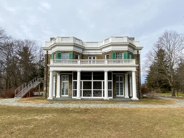 Springwood Estate Antiga Casa Franklin Eleanor Roosevelt Hyde Park Nova — Fotografia de Stock