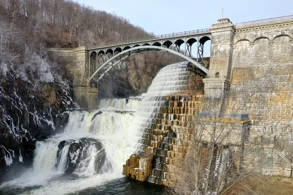 Croton Gorge Park Podnóża Zapory New Croton Westchester Nowy Jork — Zdjęcie stockowe