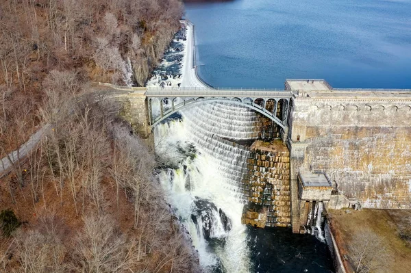 Croton Gorge Park Podnóża Zapory New Croton Westchester Nowy Jork — Zdjęcie stockowe