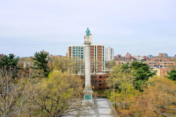 Monument Til Henry Hudson Dedikeret Den Januar 1938 Henry Hudson - Stock-foto