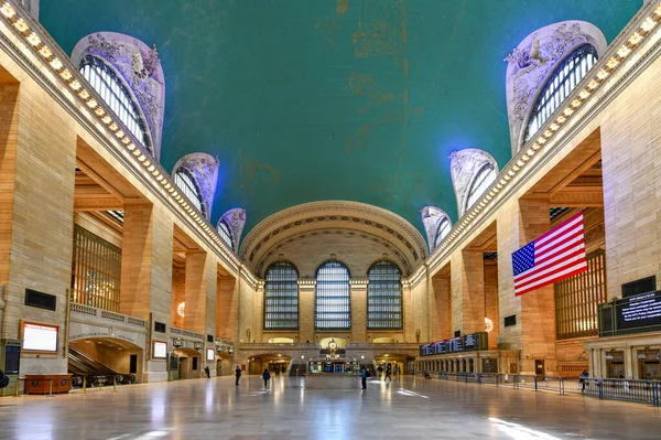 New York City Apr 2020 Lege Grand Central Terminal Tijdens — Stockfoto