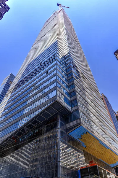 New York New York 2020 Április Egy Vanderbilt Felhőkarcoló Épül — Stock Fotó