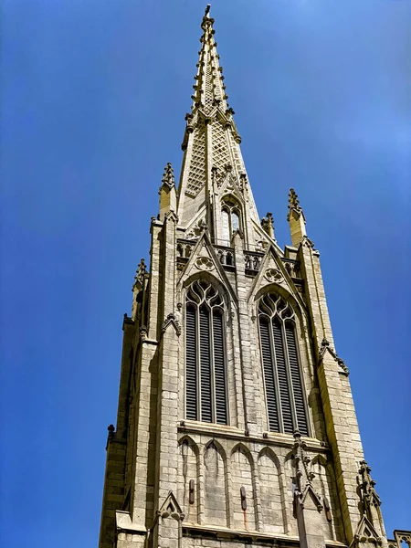 Grace Church Egy Történelmi Plébánia Templom Manhattan New York City — Stock Fotó