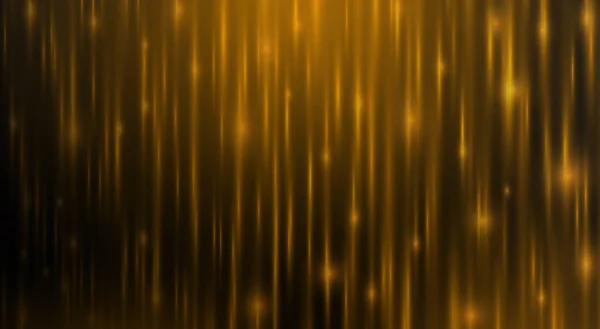 Golden Line Background Bright Aura Spark Harmony Illustration Vector — Stock Vector