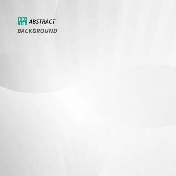 Abstract Smooth Grey White Geometric Technology Background Gear Shape Ilustração — Vetor de Stock