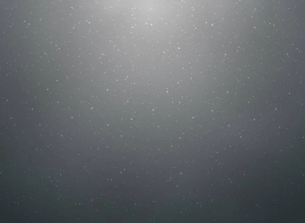 Abstrakte Schneeflocke auf schwarzem Hintergrund. — Stockvektor