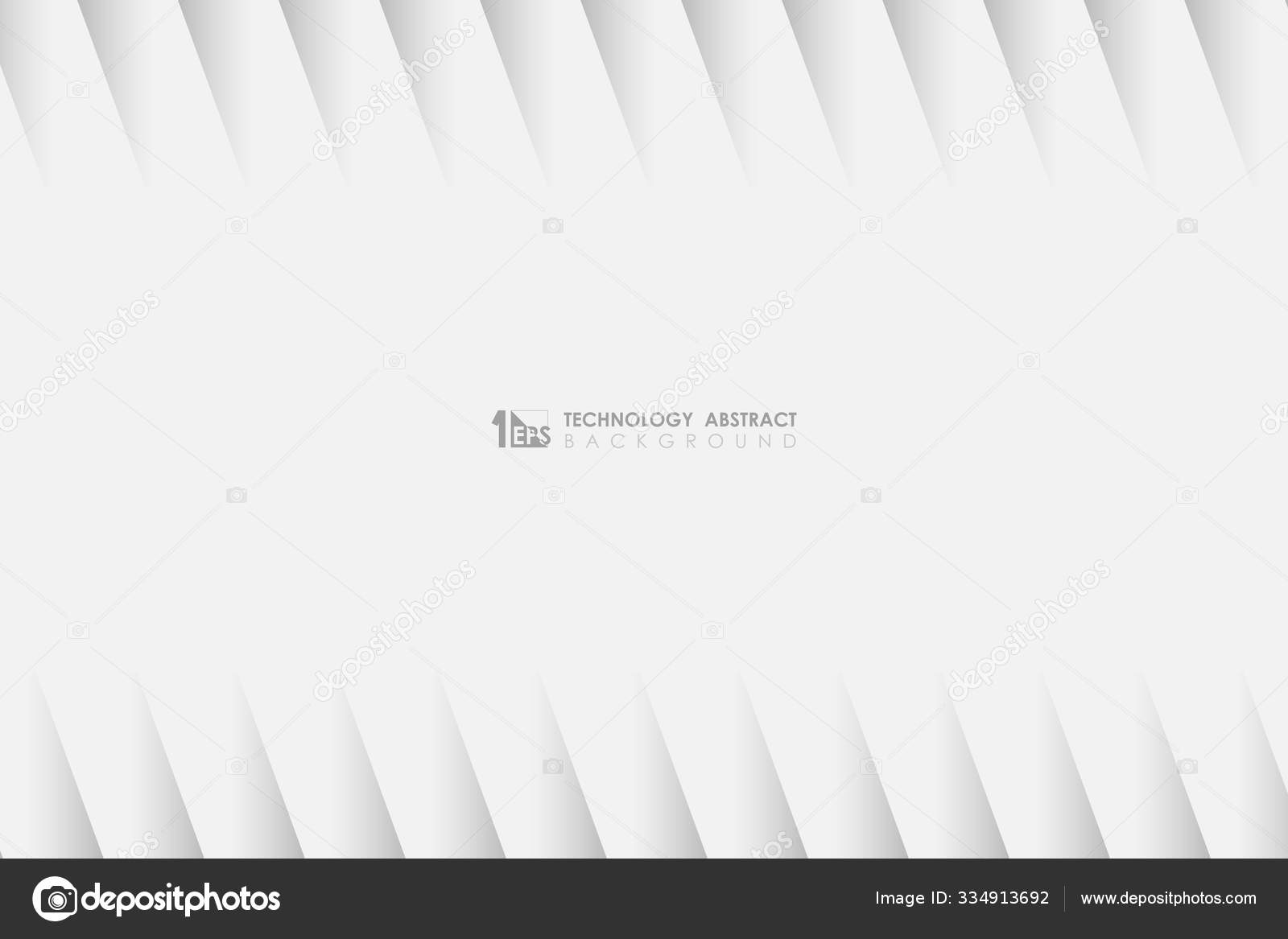 Abstract black and white template design, presenting in center for copy