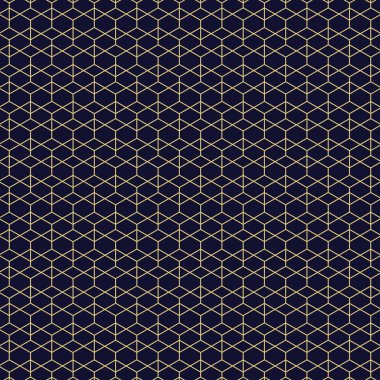 Sanat deco tasarım dekorasyonunun soyut lüks altıgen şablonu. 