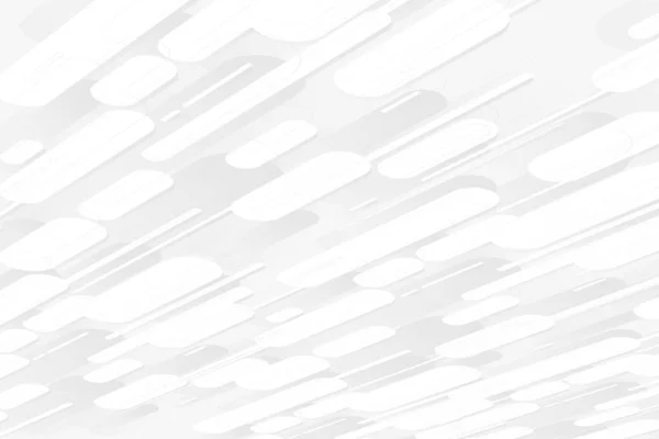 Modèle Abstrait Ligne Ronde Grise Blanche Fond Illustration Conception Technologie — Image vectorielle