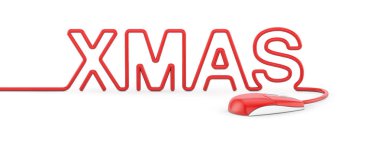 Fare kablosunu Xmas türü