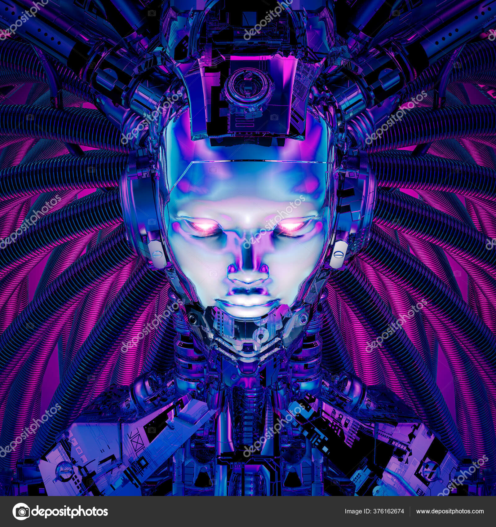 クイーン サイエンス フィクション女性の3dイラスト Android人工知能 ストック写真 C Grandeduc クイーン サイエンス フィクション女性の3dイラスト Android人工知能 ストック写真 C Grandeduc