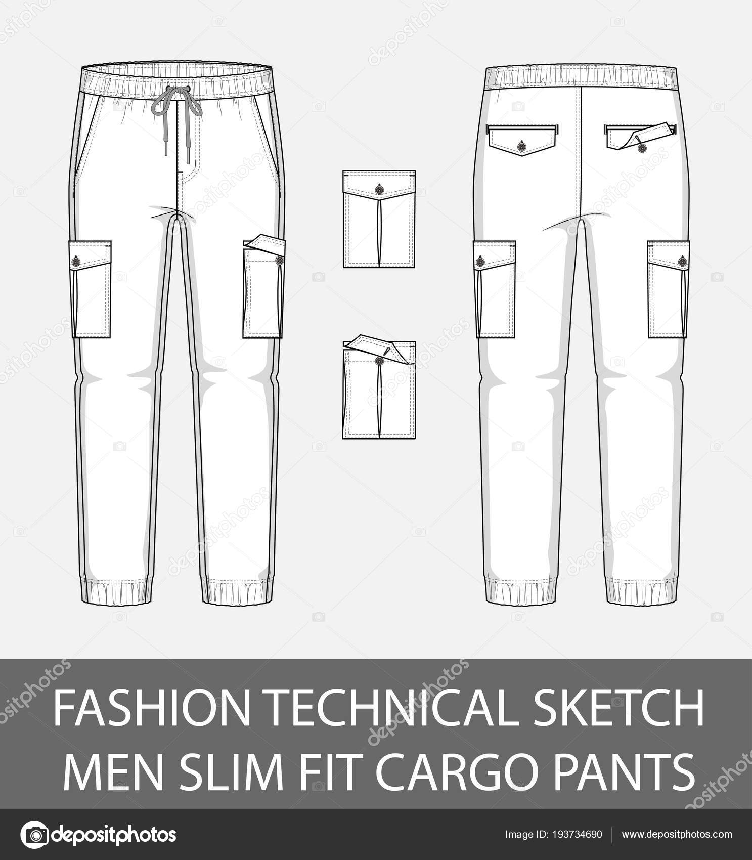 Details more than 80 cargo pants sketch seven.edu.vn