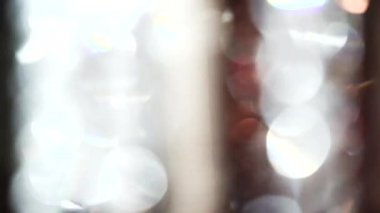 Soyut Beyaz Bokeh Arkaplanı