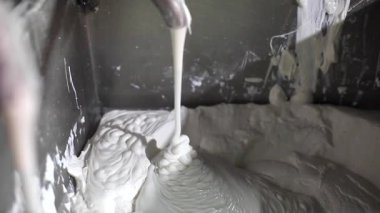 Dökme pirinç şehriye makine kadar yakın ve pirinç toz Harman