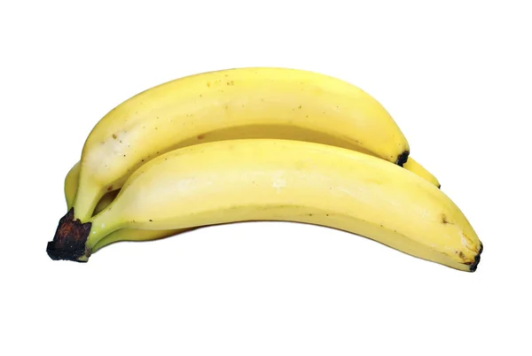 Bündel gelber Bananen isoliert — Stockfoto