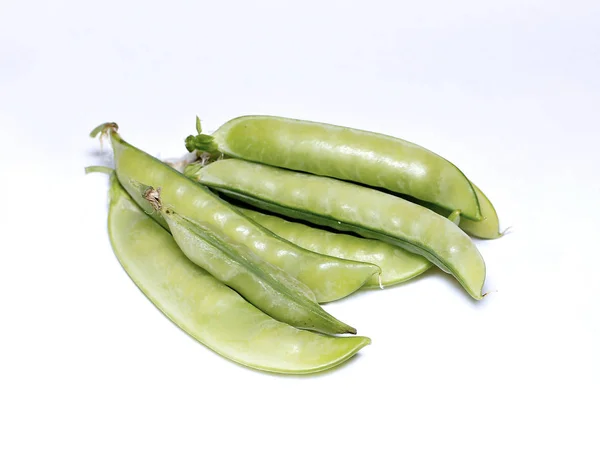 Pods of vegetable green peas — Stock Photo, Image