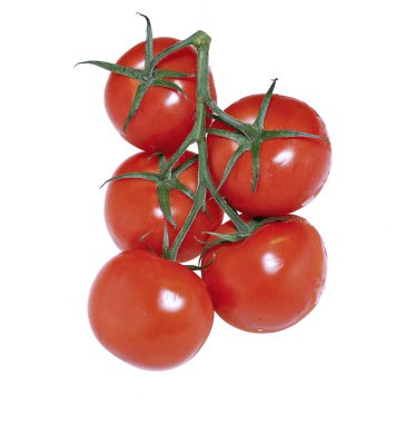 Birkaç kırmızı domates izole 