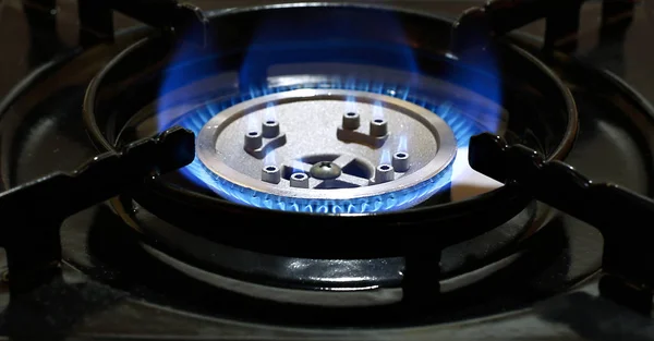 Burning natural gas — Stock Photo, Image