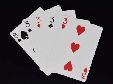 Poker eli. Dört el.