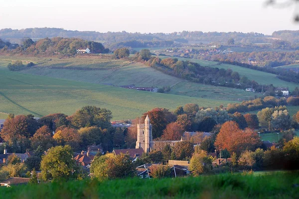 Villaggio inglese — Foto Stock