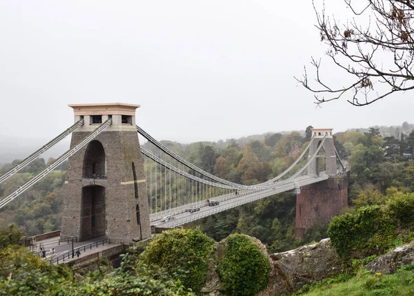 Clifton ponte suspensa — Fotografia de Stock