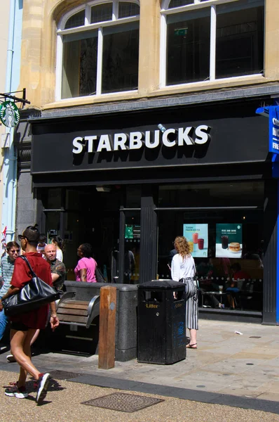 Cafetería Starbucks Oxford — Foto de Stock