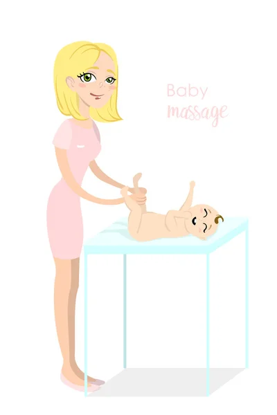 Massage Bebe Images Vectorielles Massage Bebe Vecteurs Libres De Droits Depositphotos
